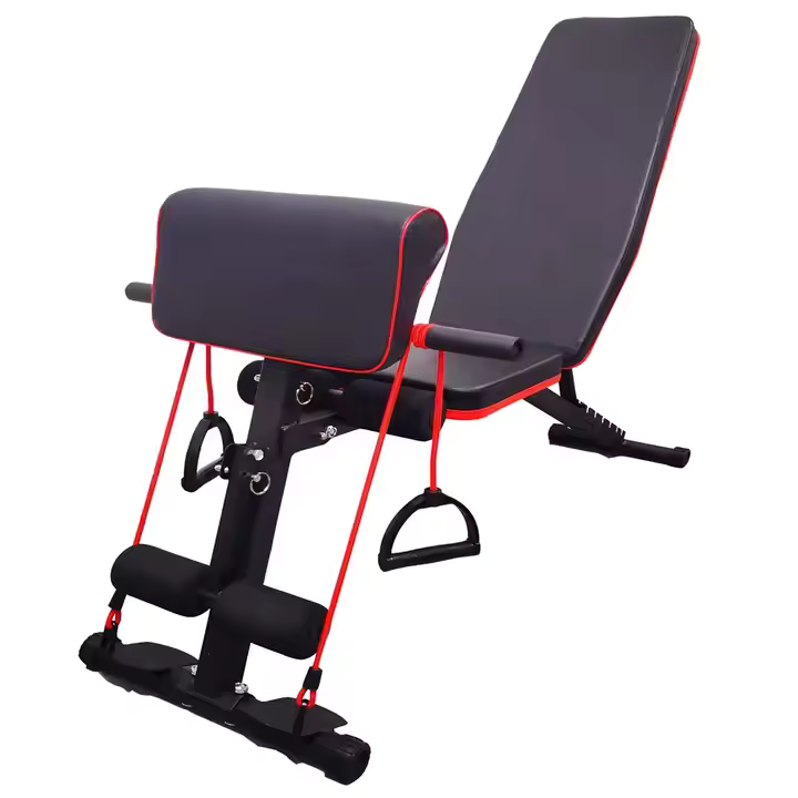 Banco Multifuncional Gym 7 Posiciones + Bandas | Envío GRATIS