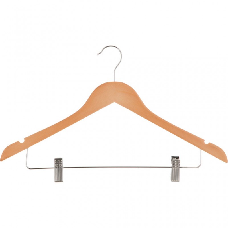 Armadores de Madera Triangular con Pinzas Reforzadas – Alta Gama por Docena