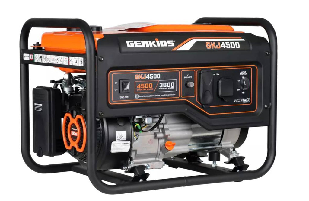 GENKINS 4500W - Generador Eléctrico a Gasolina