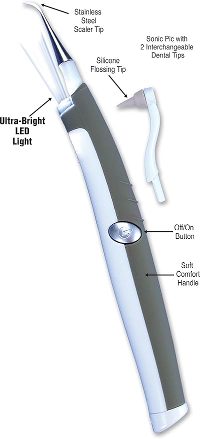 Removedor de Sarro Dental Sónico | Limpieza Profunda en Casa 🦷✨