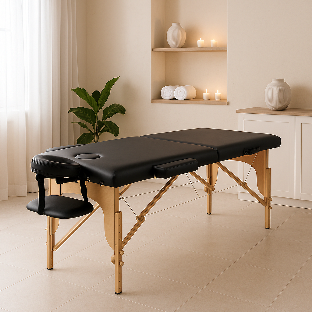 Camilla de Masajes Plegable Profesional Ultra Resistente 🧖‍♂️💼