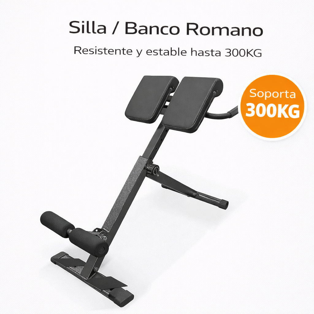 Silla / Banco Romano Profesional | Soporta 300KG | Envío GRATIS