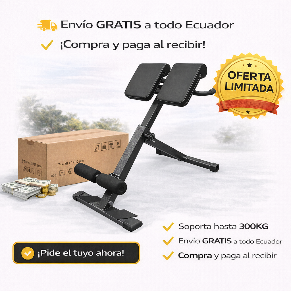 Silla / Banco Romano Profesional | Soporta 300KG | Envío GRATIS