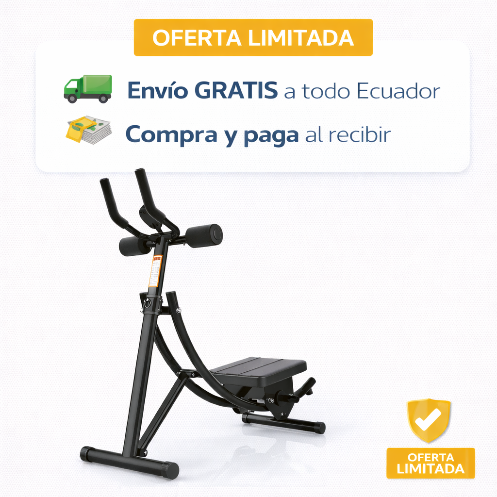Banco Ejercitador Abdominal Ab Coaster | Core y Abdomen | Envío GRATIS