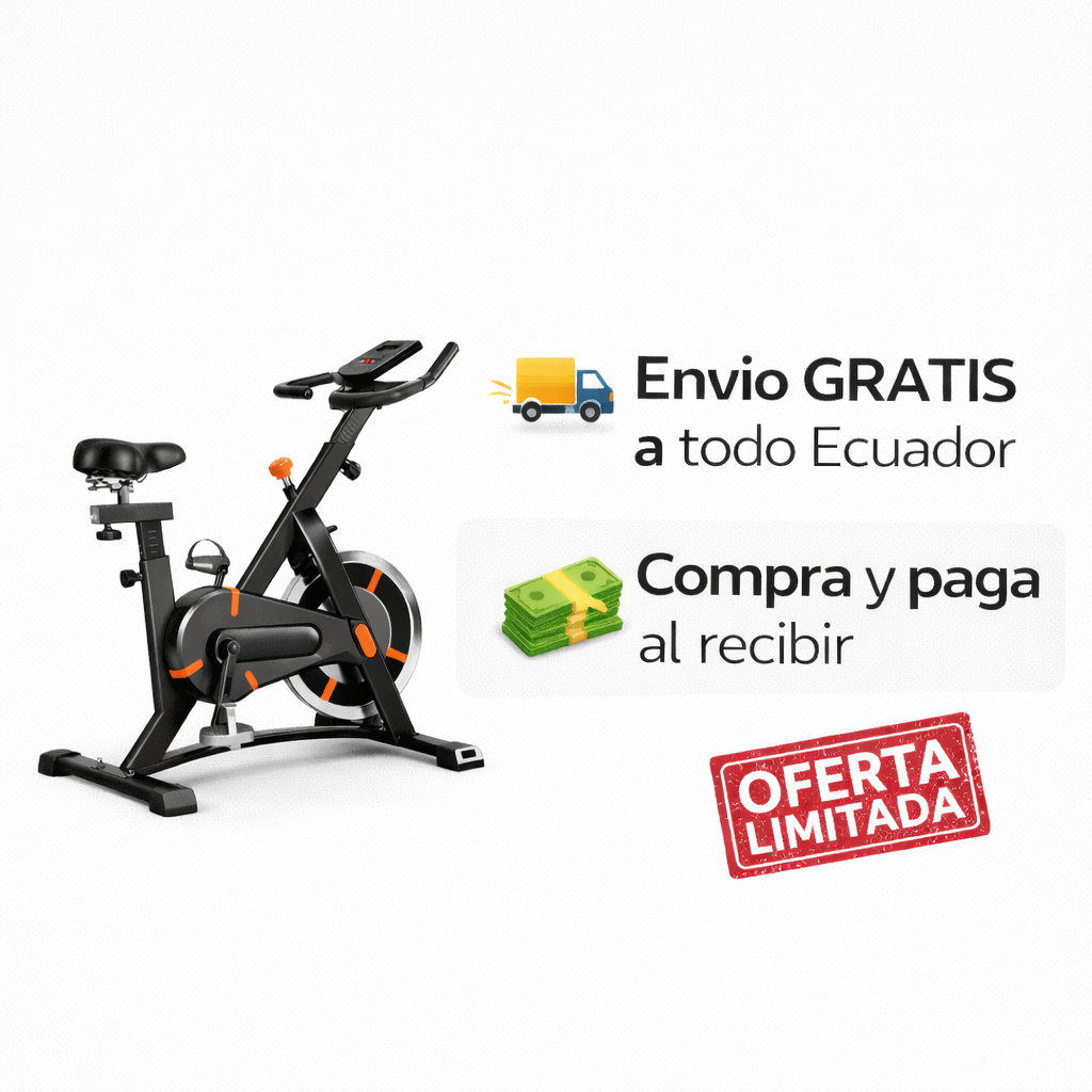Bicicleta Spinning Profesional 150KG | Uso GYM | Envío GRATIS