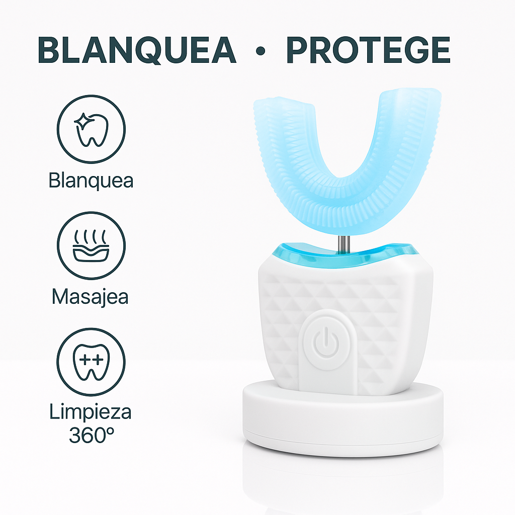 SONIDENT™ || CEPILLO DE DIENTES ELÉCTRICO 360° ULTRASÓNICO