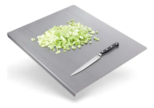 FIORENZA | TABLA DE PICAR PREMIUM ACERO INOXIDABLE