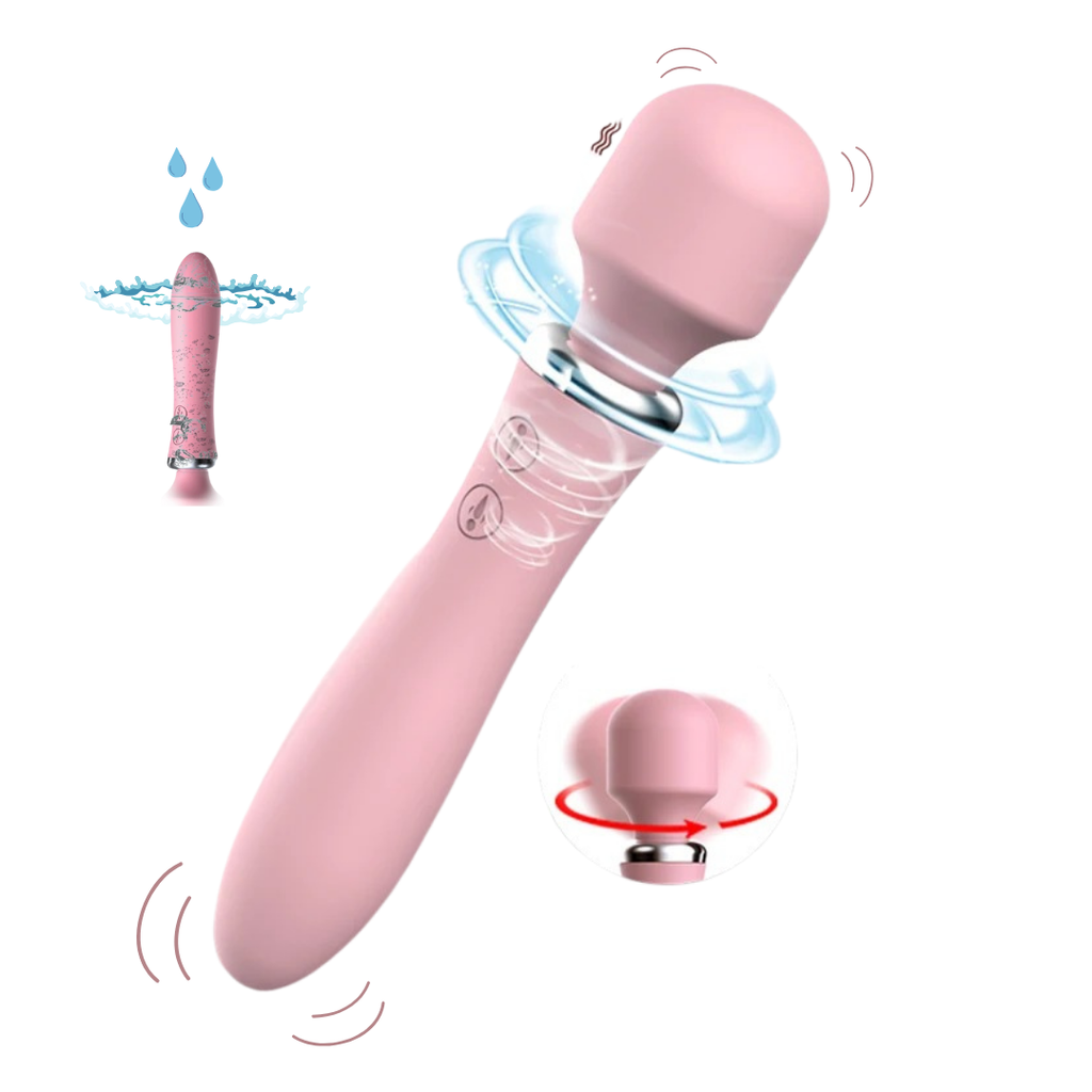 Dildo Vibrador - Estimulador de Clítoris (10 Modos de Vibración)
