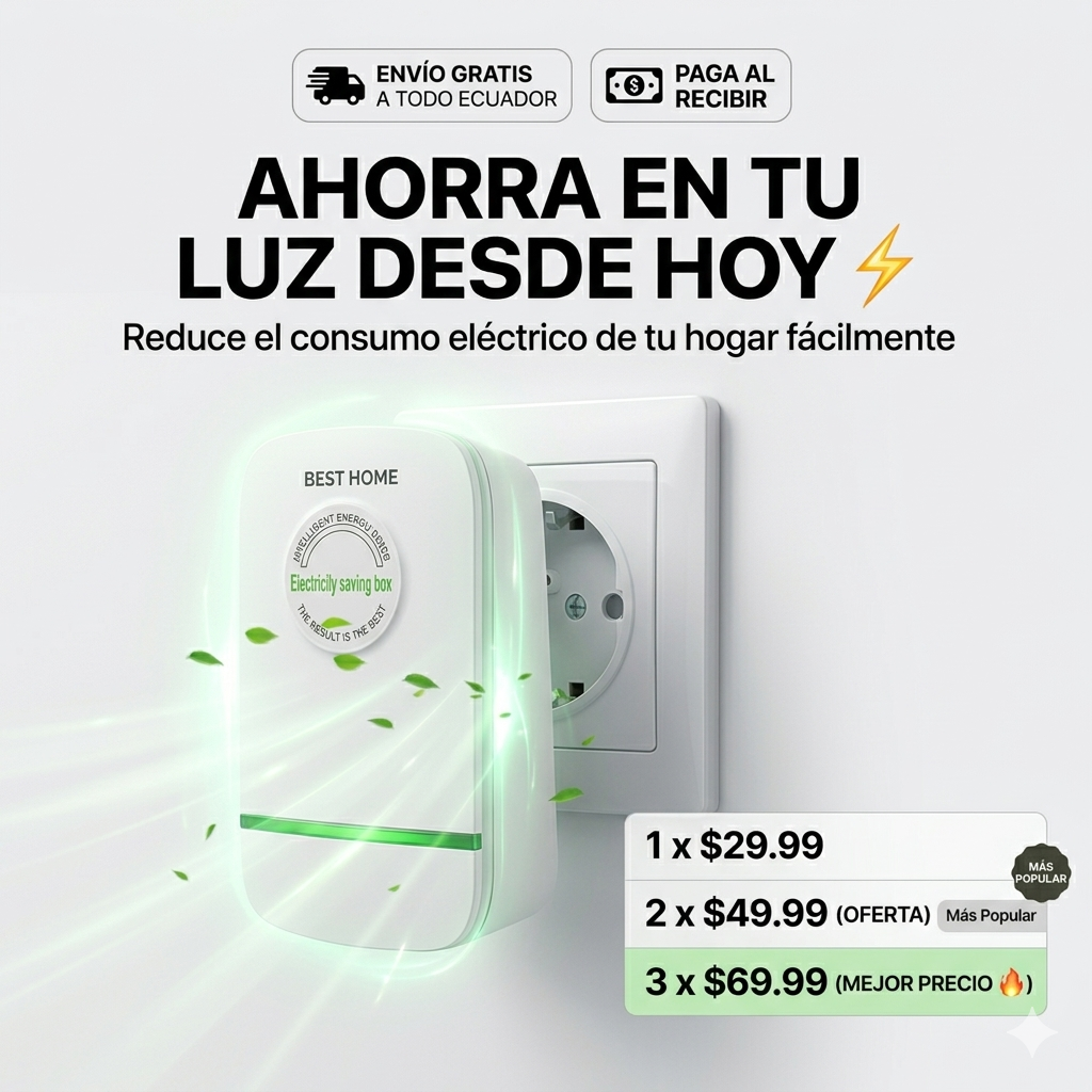 ⚡ Power Saver BEST HOME – Ahorra energía y paga menos cada mes
