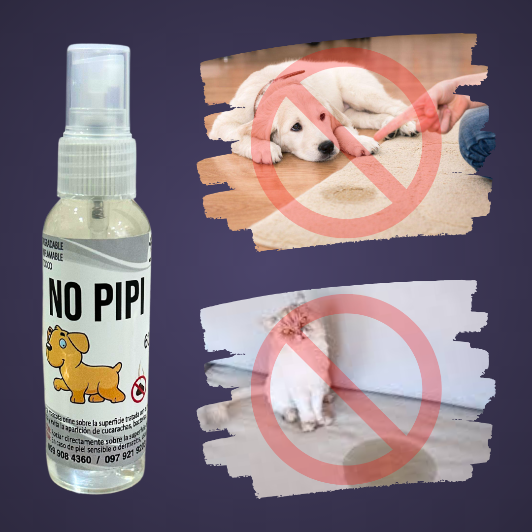 No Pipí 🐶 – Spray Entrenador Antiorina para Mascotas