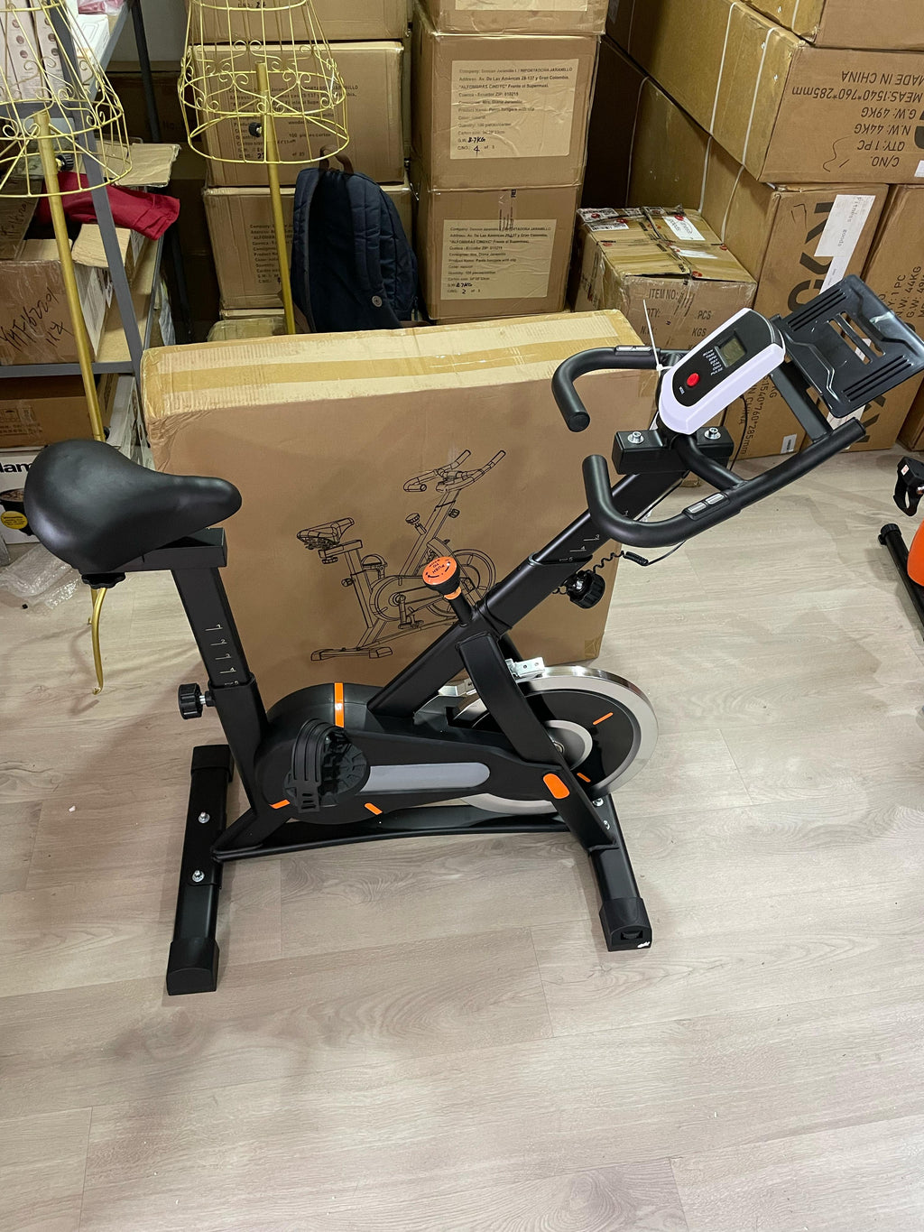 Bicicleta Spinning Profesional 🚴‍♂️ Soporta hasta 150KG – ¡Ideal para tu Gym en Casa!