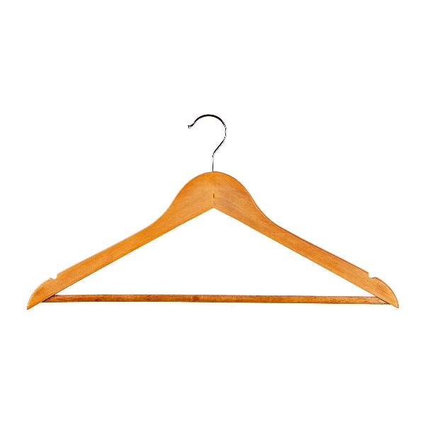 Armadores de Madera Premium con Gancho Giratorio – Pack por Docena (Modelo Triangular)