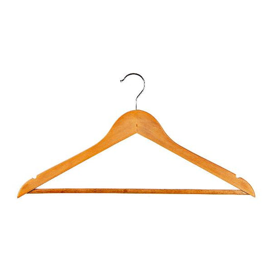 Armadores de Madera Premium con Gancho Giratorio – Pack por Docena (Modelo Triangular)