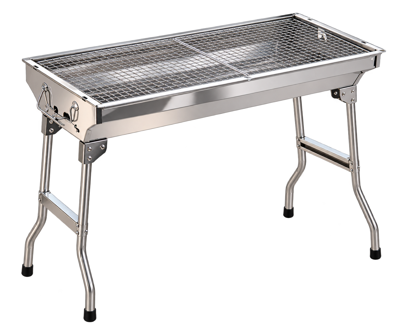 Parrilla grande plegable FIORENZA de acero inoxidable 304