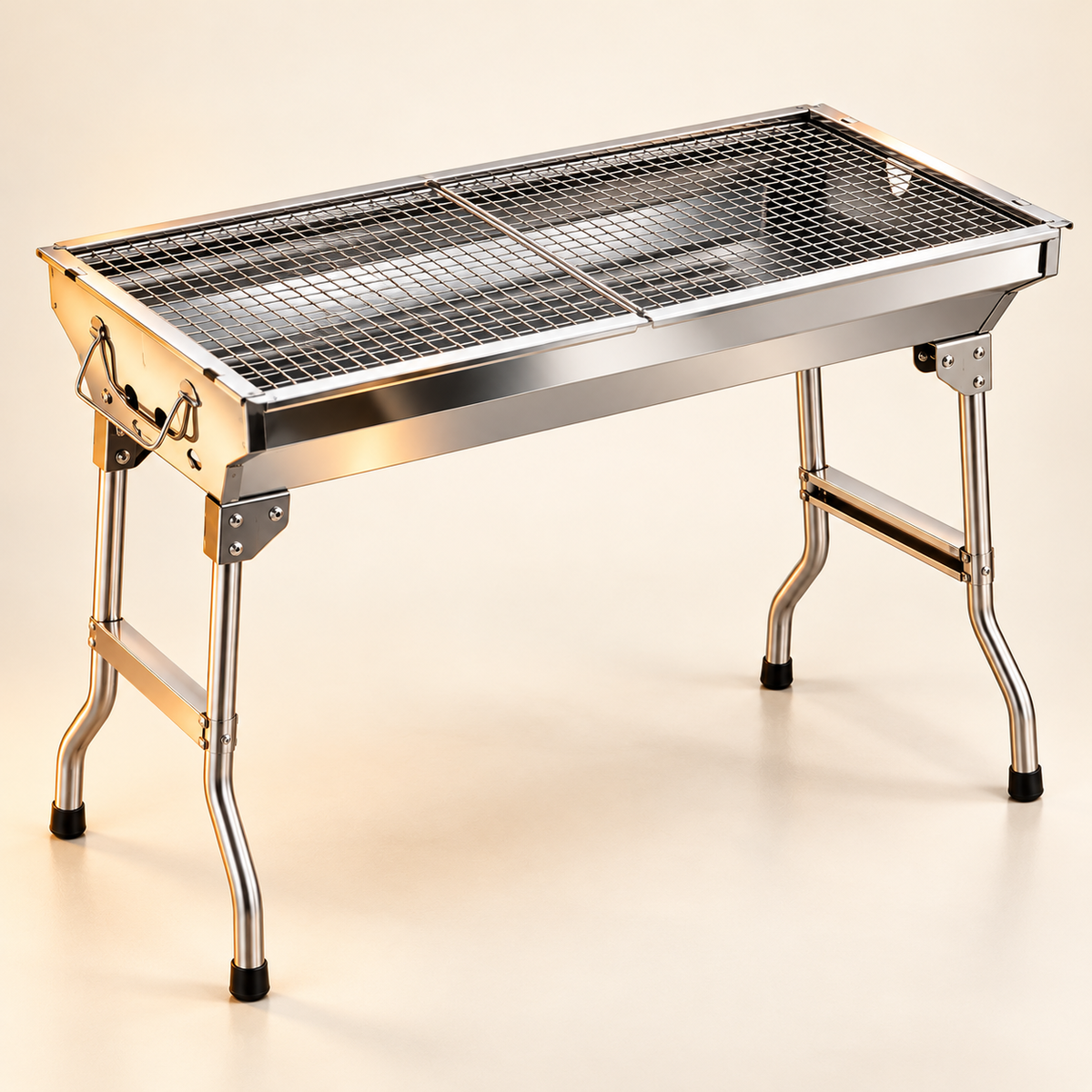 Parrilla Grande Plegable FIORENZA GRILL 75 | Acero Inoxidable 304
