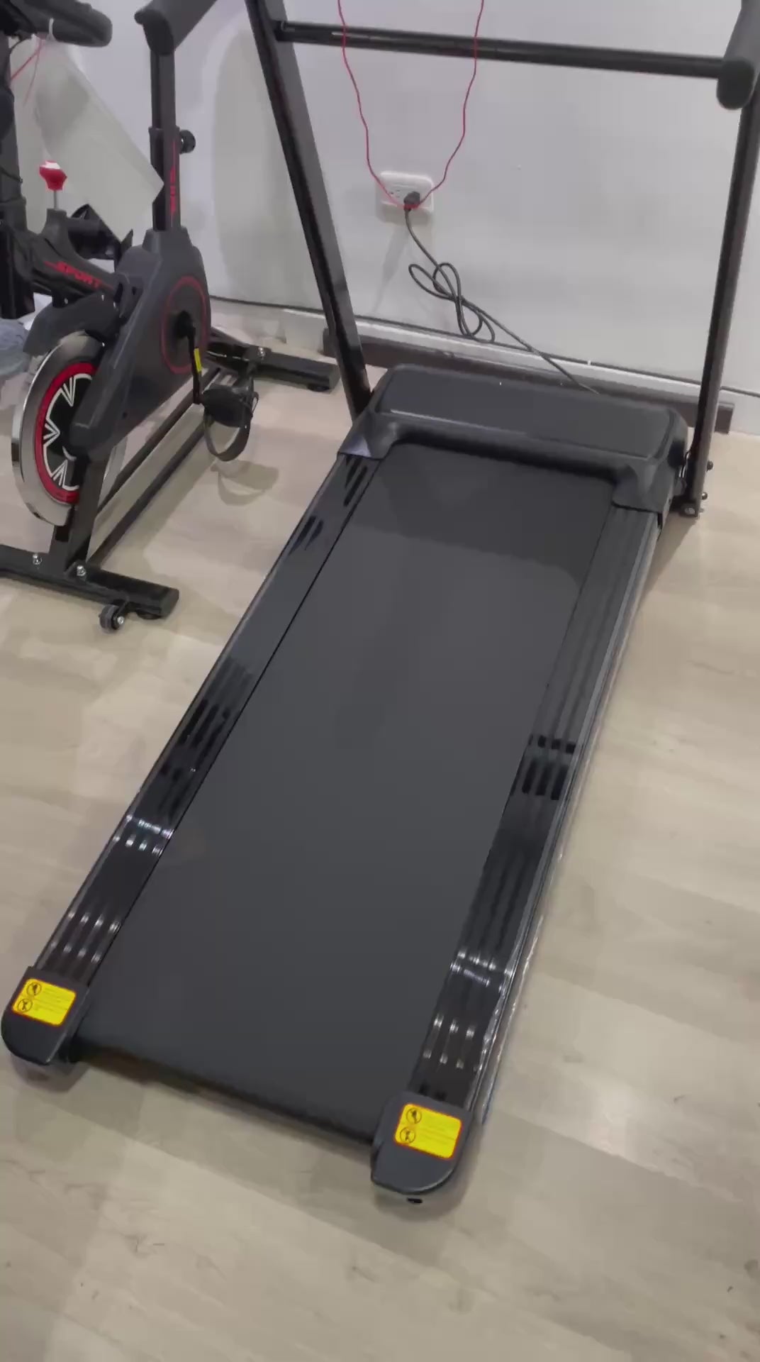 Caminadora Plegable 2.5HP con Pantalla Táctil (WiFi, Netflix, YouTube, Spotify, etc)
